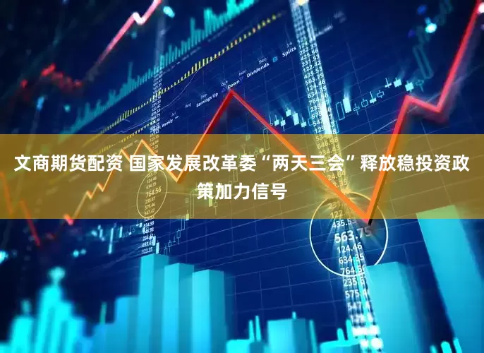 文商期货配资 国家发展改革委“两天三会”释放稳投资政策加力信号