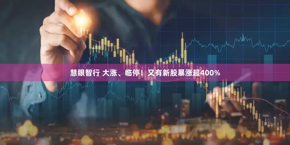 慧眼智行 大涨、临停！又有新股暴涨超400%